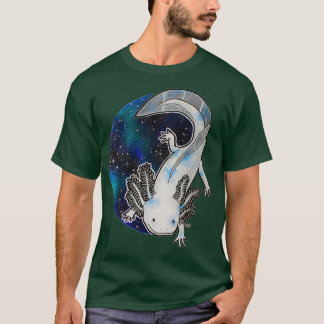 T-shirt Oeuvre de Galaxy Axolotl