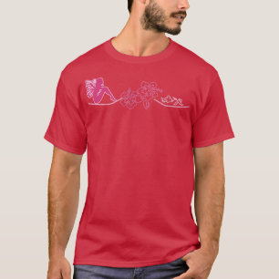 T-shirt Oeuvre de la tribu fée T hibiscus et fées
