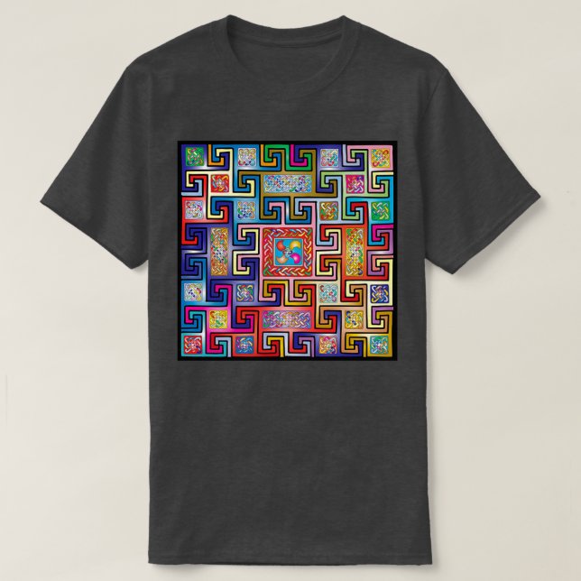 T-shirt OEuvre de l'art abstrait 1 (Design devant)