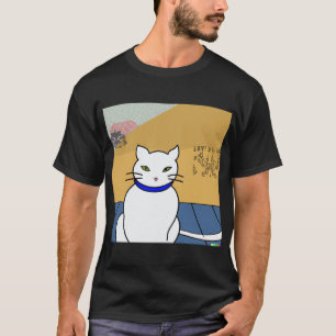 T-shirt Oeuvre originale japonaise Ukiyo-e Cat