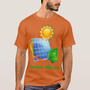 T-shirt Oeuvre sur l'énergie solaire 2
