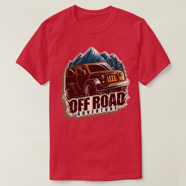 T-shirt Off Road Adventure 8 (Design devant)