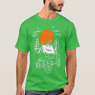T-shirt Off Road Adventure Off Roader Camp Lovers Cadeau