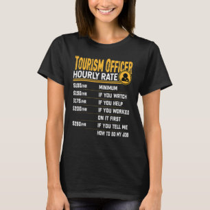 T-shirt Office du tourisme Tarif horaire
