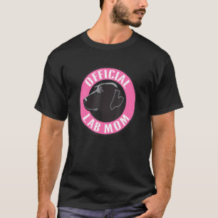 T-shirt Official Labrador Retriever Mom