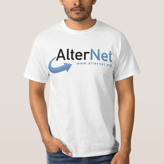 T-shirt officiel d'AlterNet (Devant)