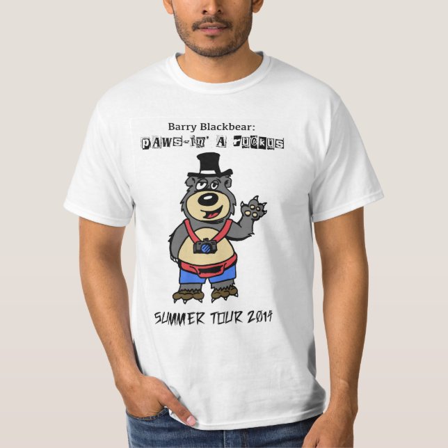 T-shirt officiel de Barry Blackbear (valeur) (Devant)