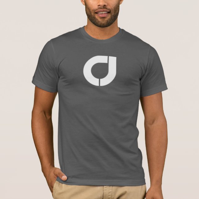 T-shirt officiel de CJ - acier (Devant)
