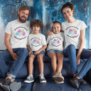 T-shirt officiel de la famille de chasseurs d'oeuf