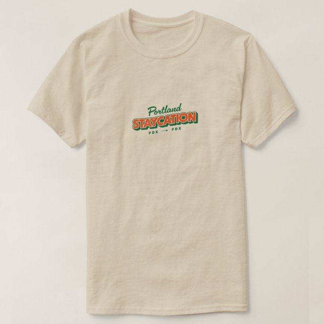 T-shirt officiel de la station Portland (léger) (Design devant)