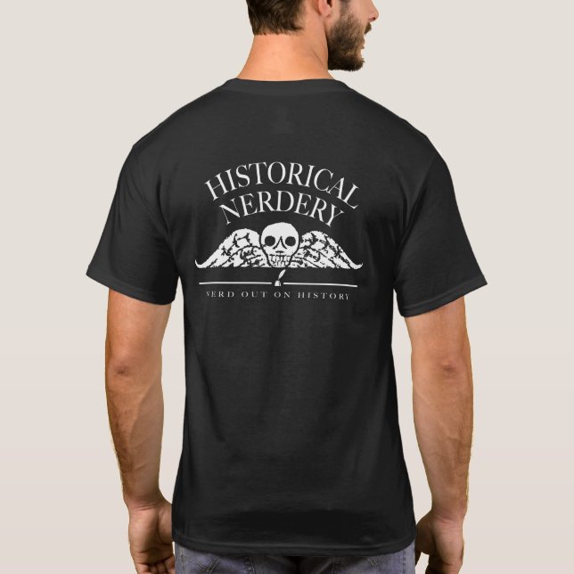 T-shirt officiel de Nerdery historique (Dos)