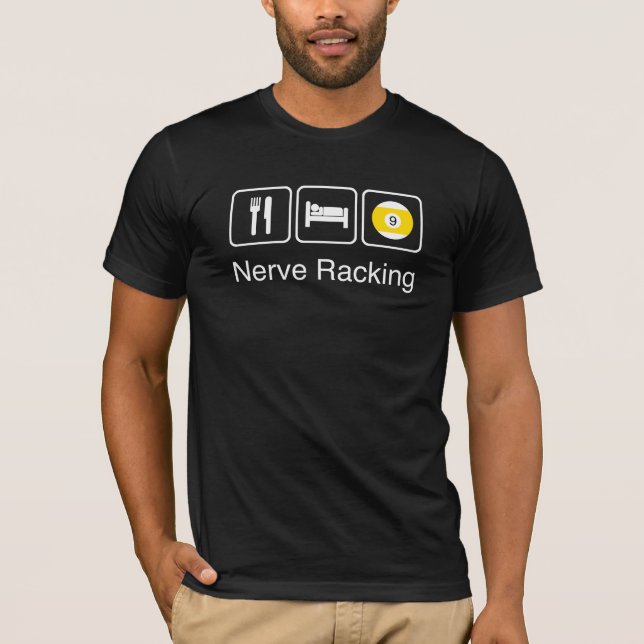 T-shirt officiel de Nerve Racking (Devant)