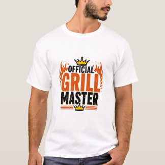T-shirt officiel du Grill Master Funny BBBQ