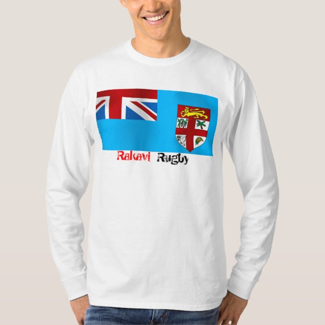 T-shirt officiel d'usage de fan de DiviFiji 7s (Devant)