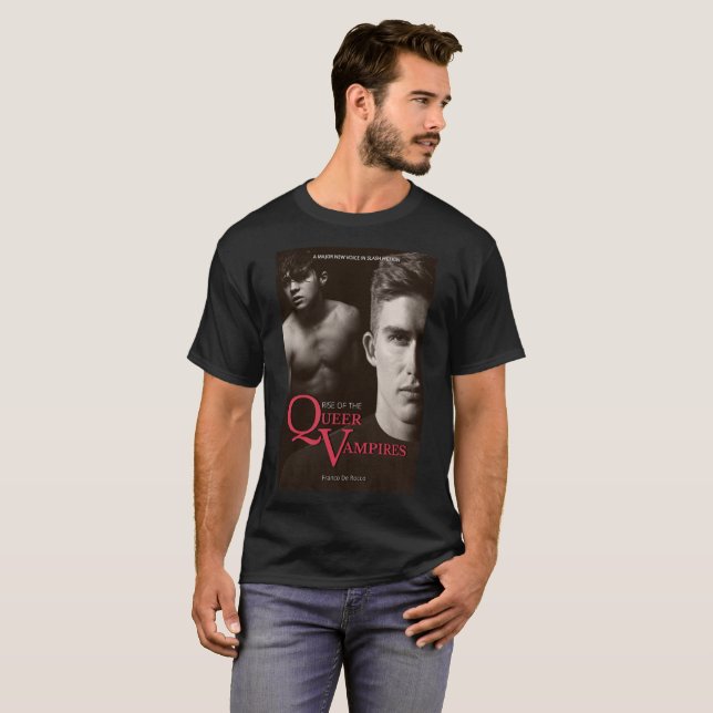 T-shirt officiel "L'avènement des vampires du Quee (Devant entier)