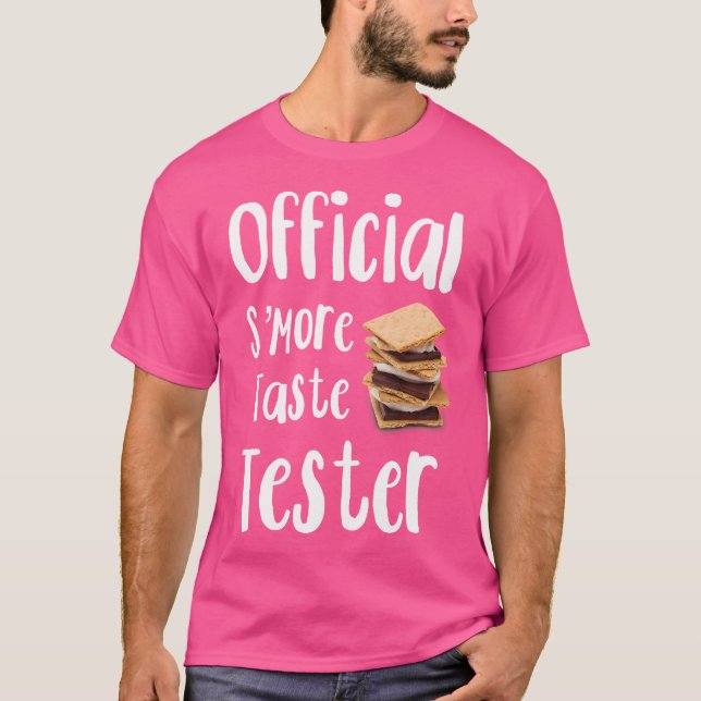 T-shirt Officiel S'More Taste Tester Feu de Campement Trea (Devant)