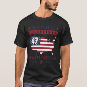 T-shirt Officiellement Inoccupé Par Ce Qui A Été Trump Vic