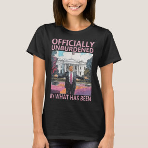 T-shirt Officiellement Inoccupé Par Ce Qui A Été Trump Vic