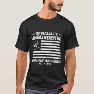 T-shirt Officiellement Inoccupé Par Ce Qui A Été Trump Vic