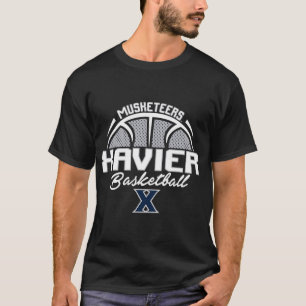T-shirt Officiellement, la marine de basketball de Xavier