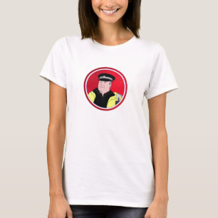 T-shirt Officier de police
