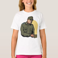 Officier militaire Soldat de l'Armée rétro