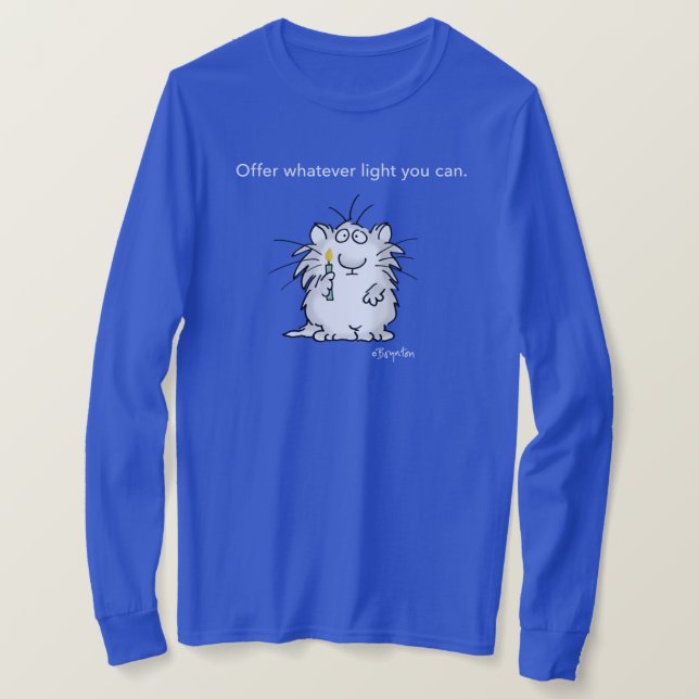 T-shirt OFFRE TOUTE LA LUMIÈRE QUE VOUS POUVEZ PAR Sandra  (Design devant)