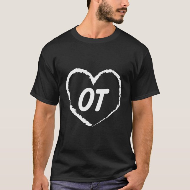 T-shirt Offres d'ergothérapie Hommes Femmes Occupation (Devant)