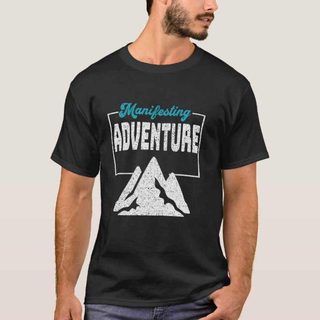 T-shirt Offrez-vous l'aventure en plein air (Devant)