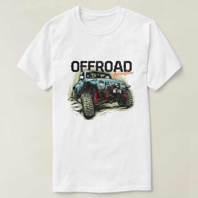 T-shirt Offroad Adventure (Design devant)