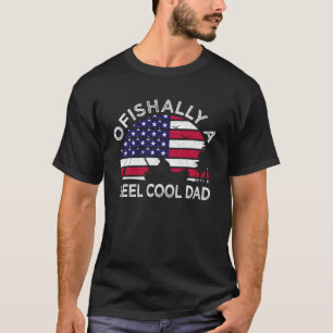 T-shirt Ofish A Reel Cool Papa Drôle Amoureux Pêcheur