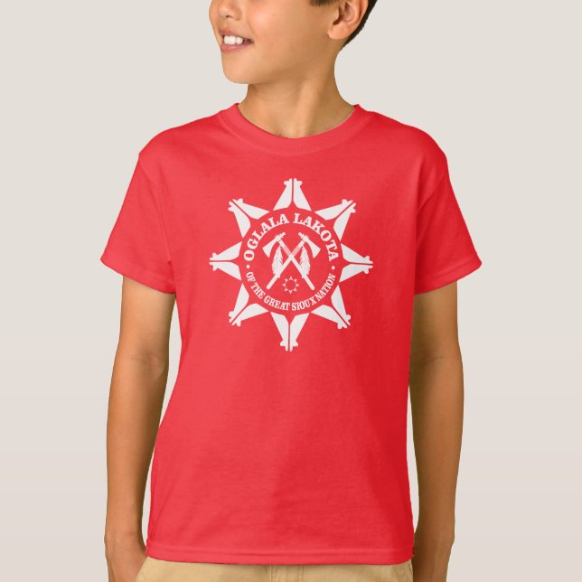 T-shirt Oglala Lakota (Devant)