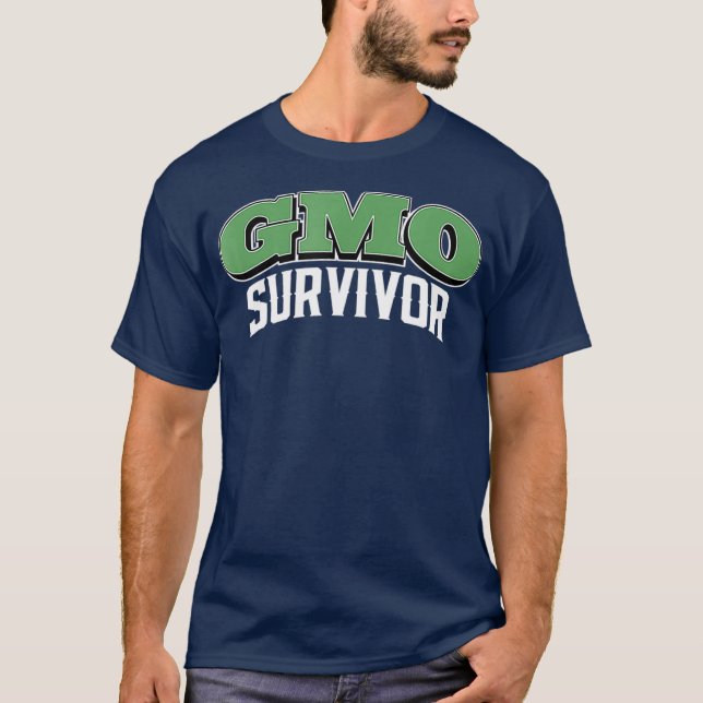 T-shirt OGM Survivant Agriculture Sécurité alimentaire (Devant)