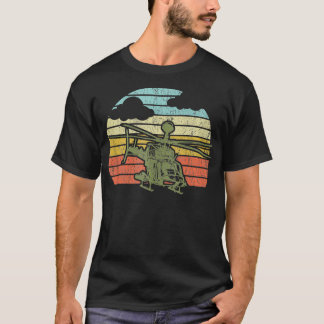 T-shirt OH58D Kiowa Warrior Helicopter Pilot Veteran USA F