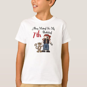T-shirt Oh 7ème anniversaire de pirate de copain