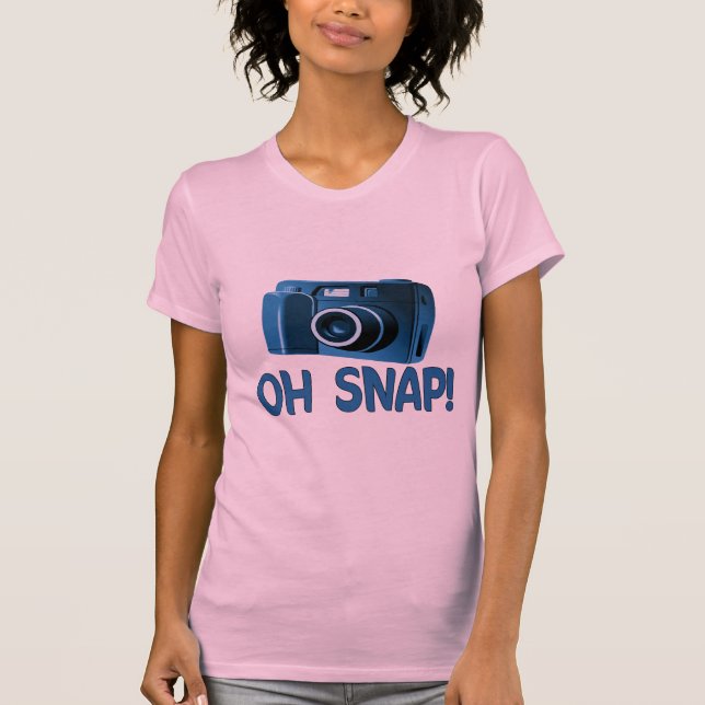 T-shirt Oh appareil-photo instantané (Devant)
