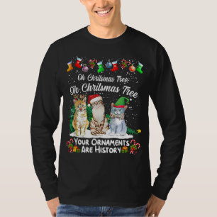 T-shirt Oh Arbre de Noël Vos Ornements Sont Historiques Dr