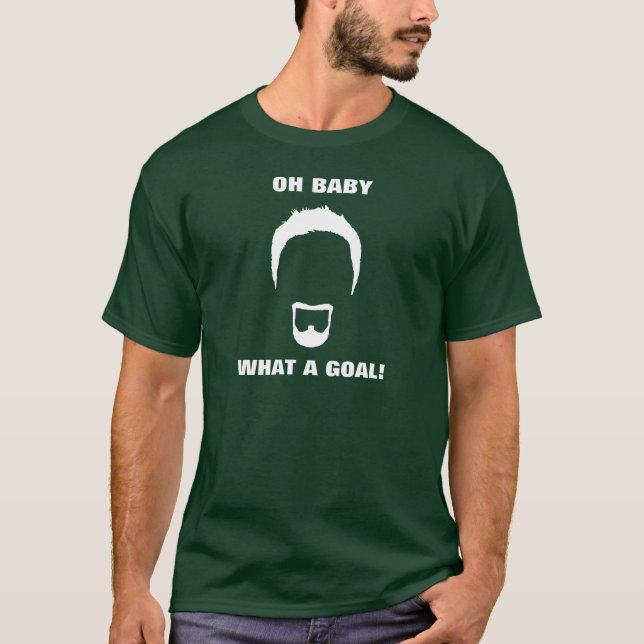 T-shirt Oh bébé quel but - chemise de nostalgie d'Owen (Devant)