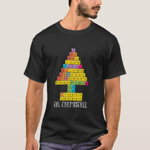 T-shirt Oh Chemistree Christmas Chemistry Science Periodic