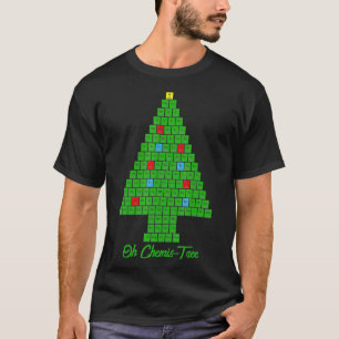 T-shirt Oh ChemisTree Hommes Femmes Drôle Chimie Noël