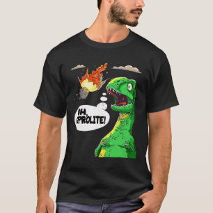 T-shirt Oh Coprolite Paléontologie de l'Humour Dinosaure D