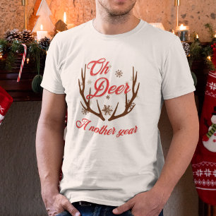 T-shirt Oh Deer une nouvelle année Noël