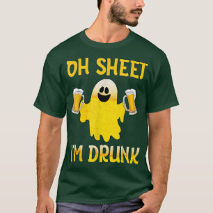 T-shirt Oh Feuille Je suis Drunk Funny Beer Drinking Team 