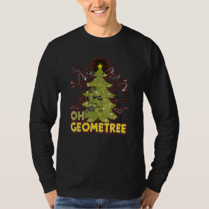 T-shirt Oh Geometree Noël pour un professeur de mathématiq