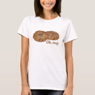 T-shirt Oh (Ginger) Snap Amish PA Dutch Gingersnap Cookies