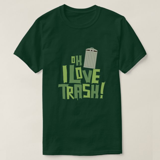 T-shirt Oh graphique de culture pop de déchets d'amour d'I (Design devant)