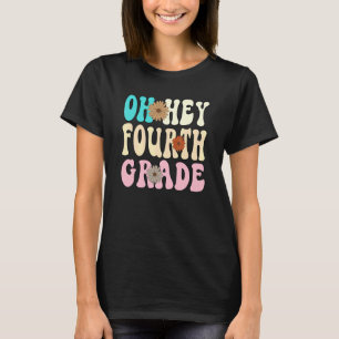 T-shirt Oh Hé Enseignante de Quatrième Femmes Enfants Reto
