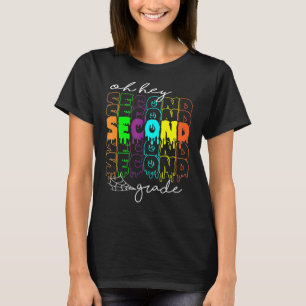 T-shirt Oh Hey Enseignants de deuxième année étudiant Hall