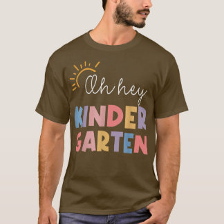 T-shirt Oh Hey jardin d'enfants Retour à l'école Enseignan