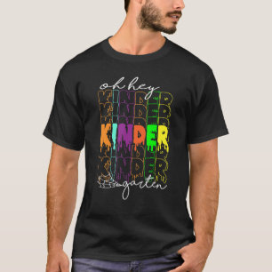 T-shirt Oh Hey maternelle Enseignants Femmes Étudiantes Ha
